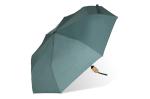 Foldable umbrella 21” R-PET auto open Dark green