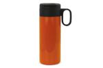 Isolierbecher Flow mit Griff 400ml Orange