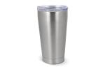 T-ceramic thermo mug with lid Cango 500ml Silver