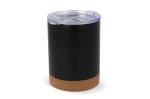 T-ceramic thermo mug with lid Lena 350ml Black