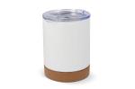 T-ceramic thermo mug with lid Lena 350ml White