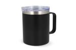 T-ceramic thermo mug with lid Danube 350ml Black