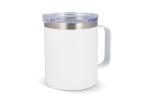 T-ceramic thermo mug with lid Danube 350ml White