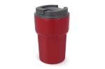 T-ceramic thermo mug with lid Zambezi 350ml Dark red