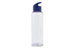 Water bottle Loop transparent R-PET 600ml Transparent blue