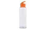 Loop Flasche transparent R-PET 600ml Transparent orange