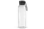 Water bottle Tritan 600ml Transparent black