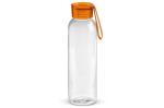 Trinkflasche 600ml Transparent orange