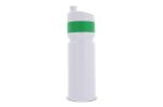 Sports bottle with edge 750ml White/green