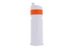 Sports bottle with edge 750ml Orange/white