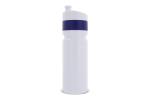 Sportflasche mit Rand 750ml Weiß/blau