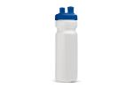 Sportflasche mit Zerstäuber 750ml Weiß/blau