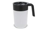 Doppelwandiger Kaffeebecher 400ml Weiß