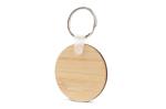 Keyring Bamboo round Nature