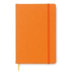 NOTELUX A6 notebook 96 lined sheets Orange