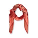 VICTORIA Shawl recycled satin polyester Red