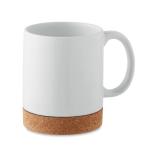 KAROO SUBLIM Sublimation ceramic cork mug White