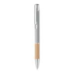 SPARTA Push button aluminium pen Flat silver