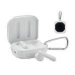 ARONOS TWS earbuds with solar charger White