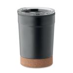 NOMU Doppelwandiger Becher 300ml Schwarz