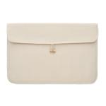 COTIN Laptoptasche Baumwolle Beige