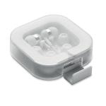 MUSISOFT C Ear phones with silicone covers White