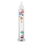 Galileo thermometer glass 28cm Transparent