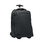 DALVIK 480D RPET backpack trolley Black