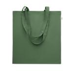 VIVEKA COLOUR Recycled cotton shopping bag Dark green