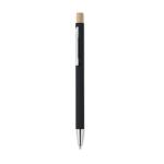 BERGAMO Recycled aluminium ball pen Black