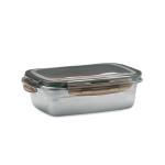 LOX Lunch box 850 ml Transparent grey