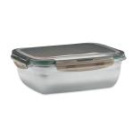 LOX PLUS Lunchbox 1650 ml Transparent grau