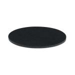 FELTSTER Round coaster in RPET felt Black