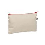 PESACARA Cosmetic bag cotton 340 gr/m² Red