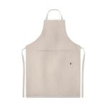 NAIMA APRON Hanf Küchenschürze 200g/m² Beige