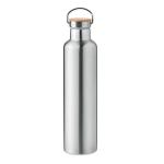 HELSINKI LARGE Double wall flask 1L Flat silver