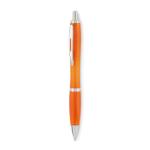 RIO RPET Ball pen in RPET Transparent orange