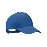 BICCA CAP Organic cotton baseball cap Aztec blue