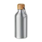 AMEL Aluminium bottle 400 ml Flat silver