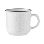 PIGA Ceramic vintage mug 400 ml White