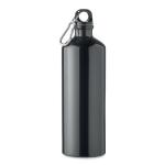 MOSS LARGE Trinkflasche Aluminium 1L Schwarz