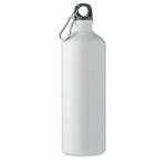 MOSS LARGE Trinkflasche Aluminium 1L Weiß