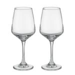 CHEERS Set of 2 wine glasses Transparent