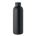 ATHENA Trinkflasche Edelstahl 500 ml Schwarz