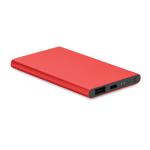 POWERFLAT C 4000 mAh Power Bank Type C Red