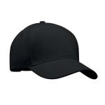 SINGA 5 panel baseball cap Black