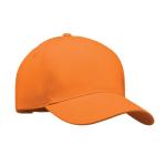 SINGA 5 panel baseball cap Orange