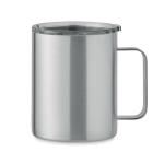 INARI Doppelwandiger Becher 300 ml Silber matt