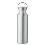 ALBO Recycled aluminium bottle 500ml Flat silver