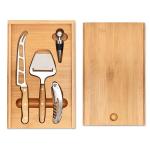 WINE&CHEESE Cheese and wine set Timber